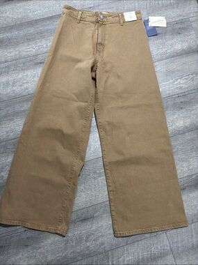 Wide Leg women’s Pants in Brown/tan sailor wide leg